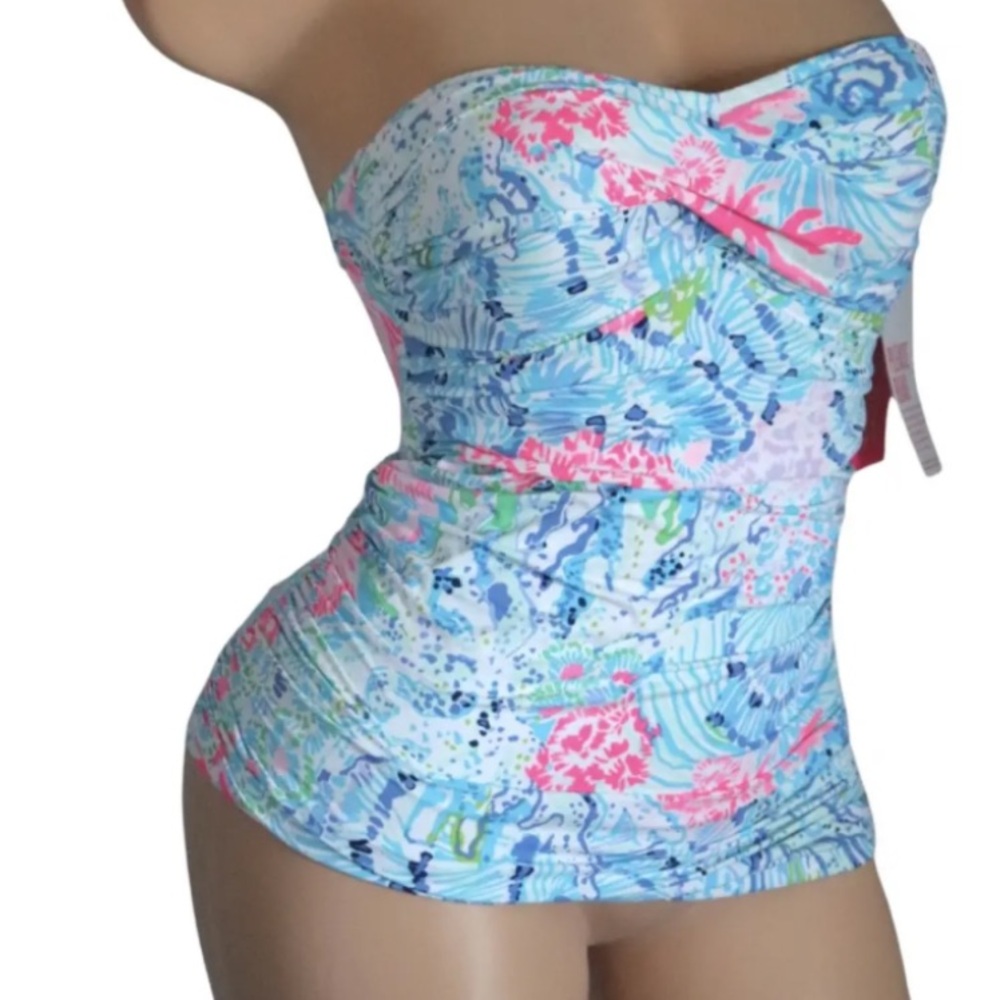 NWOT Lilly Pulitzer Tankini Top Size 12
